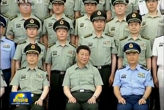 习近平接见驻浙部队领导干部
