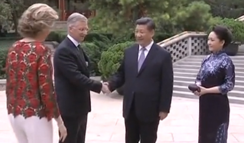 习近平会晤比利时国王菲利普